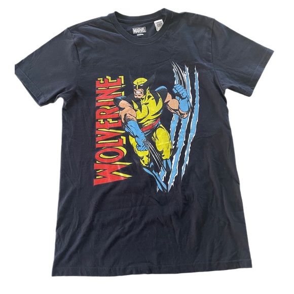 Marvel X-Men T-Shirt Deadpool Wolverine Short Sleeve Graphic Marvel X-Men T-Shirt Deadpool Wolverine Short Sleeve Graphic